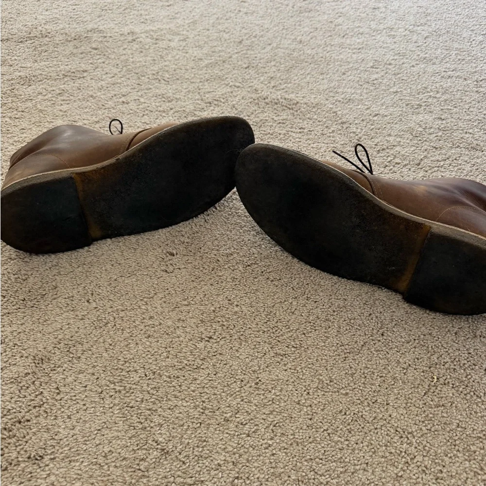Clarks Brown Leather Chukka Boots men’s 11.5